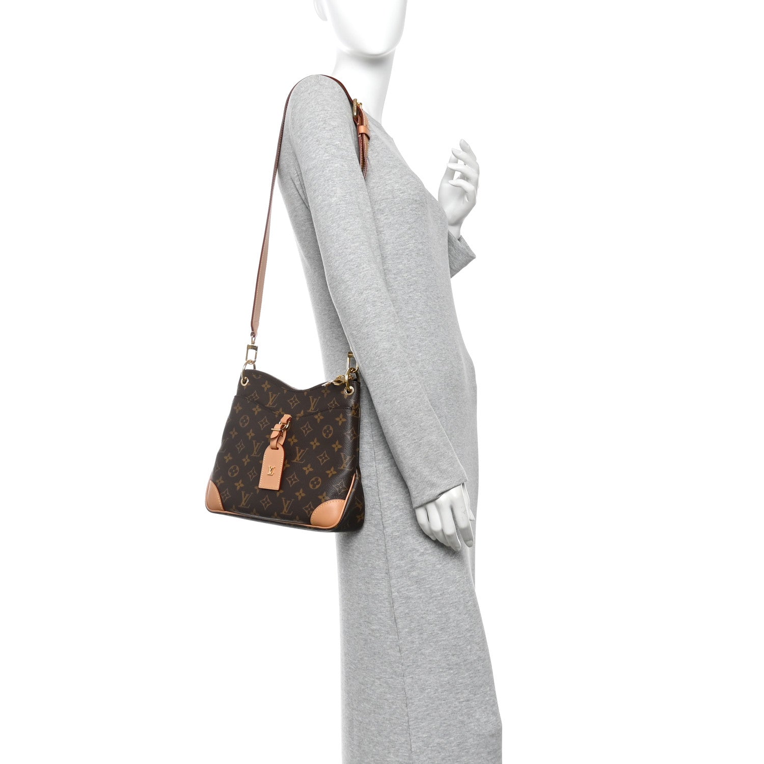 Louis Vuitton Monogram Odeon PM Natural 2 of 9