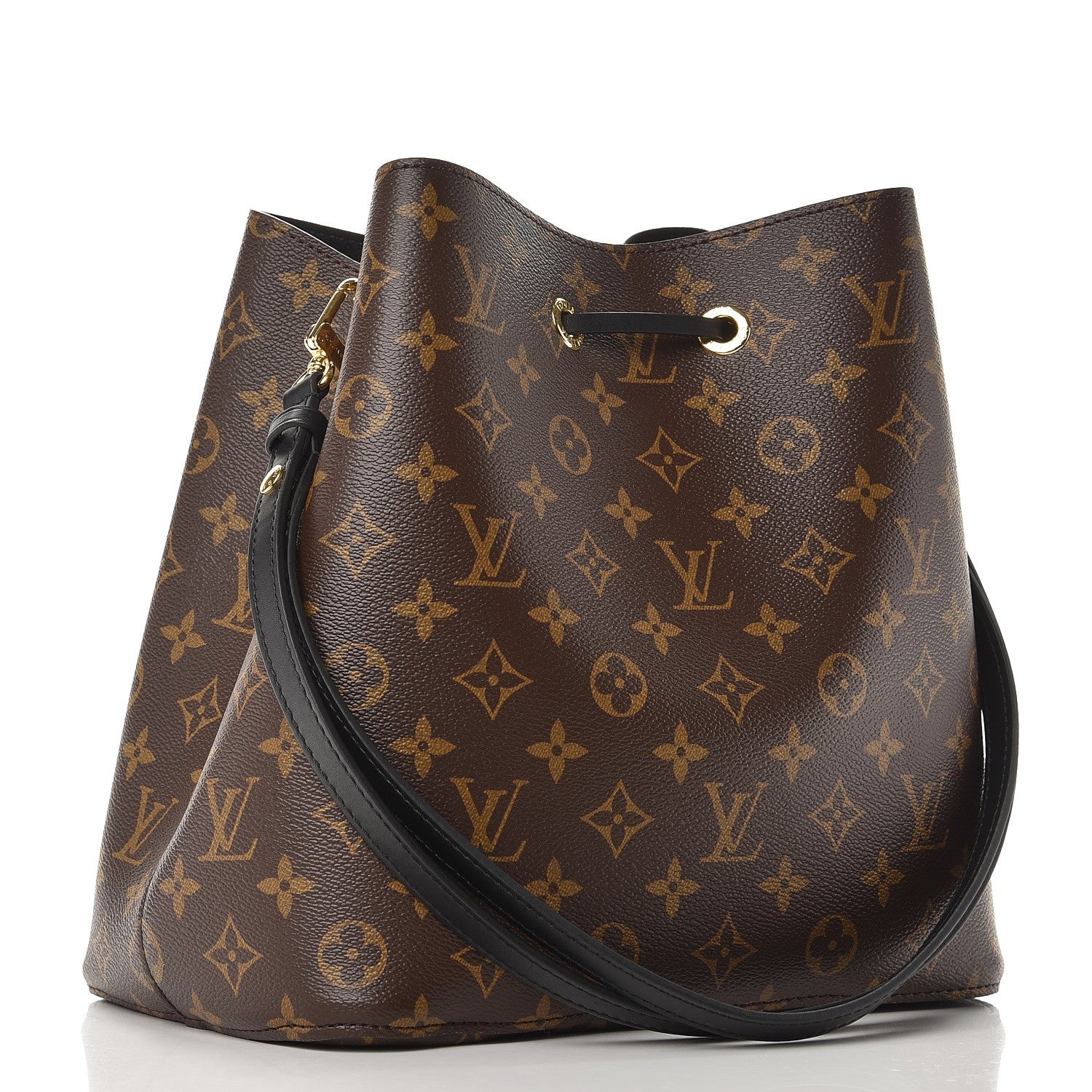 Louis Vuitton Monogram Neonoe MM Black 3 of 7
