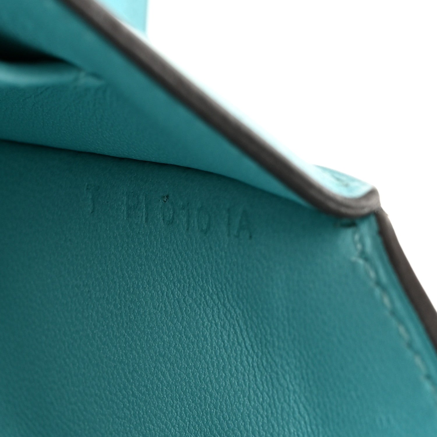 Hermes Veau Tadelakt Cherche Midi 18 Bleu Atoll 7 of 11