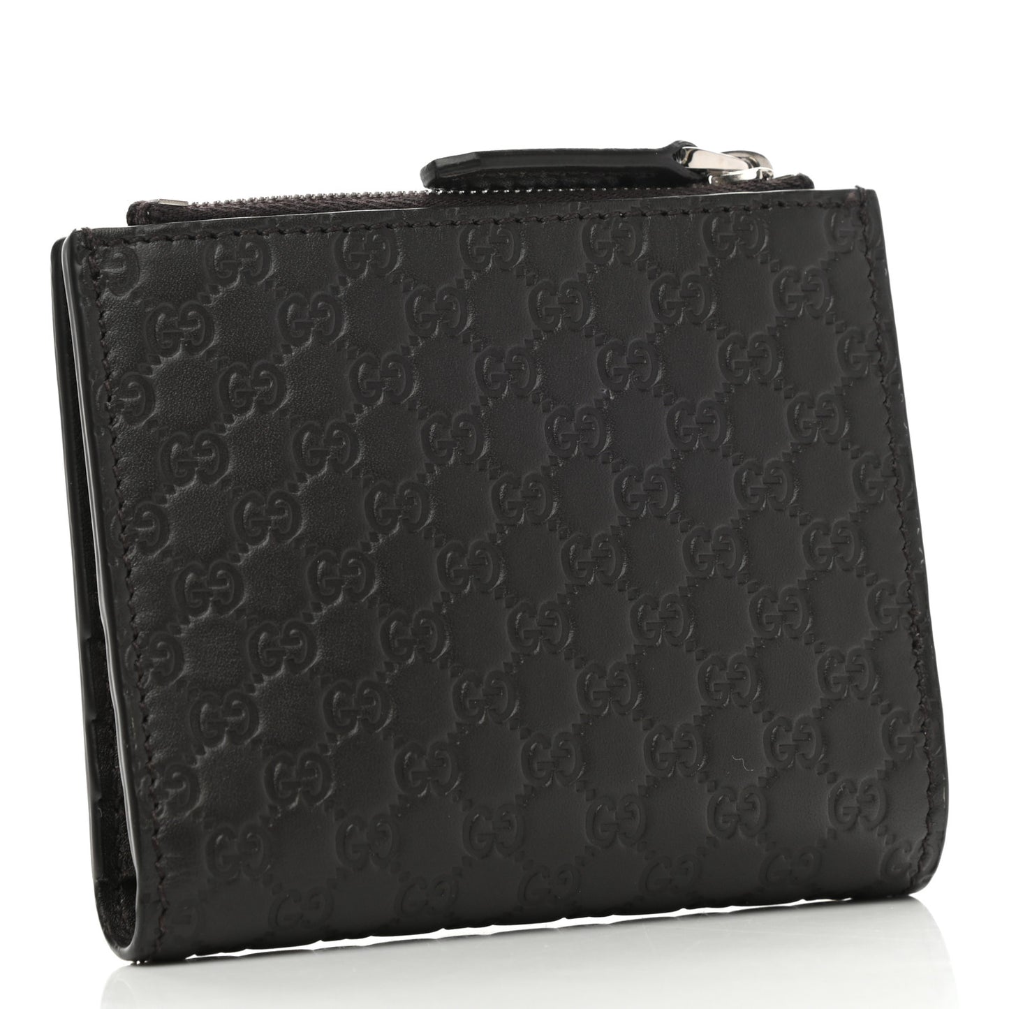 Microguccissima Snap Bi-Fold Wallet Testa di Moro