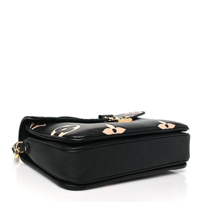 Louis Vuitton Empreinte Monogram Giant Pochette Metis Black Beige 4 of 9