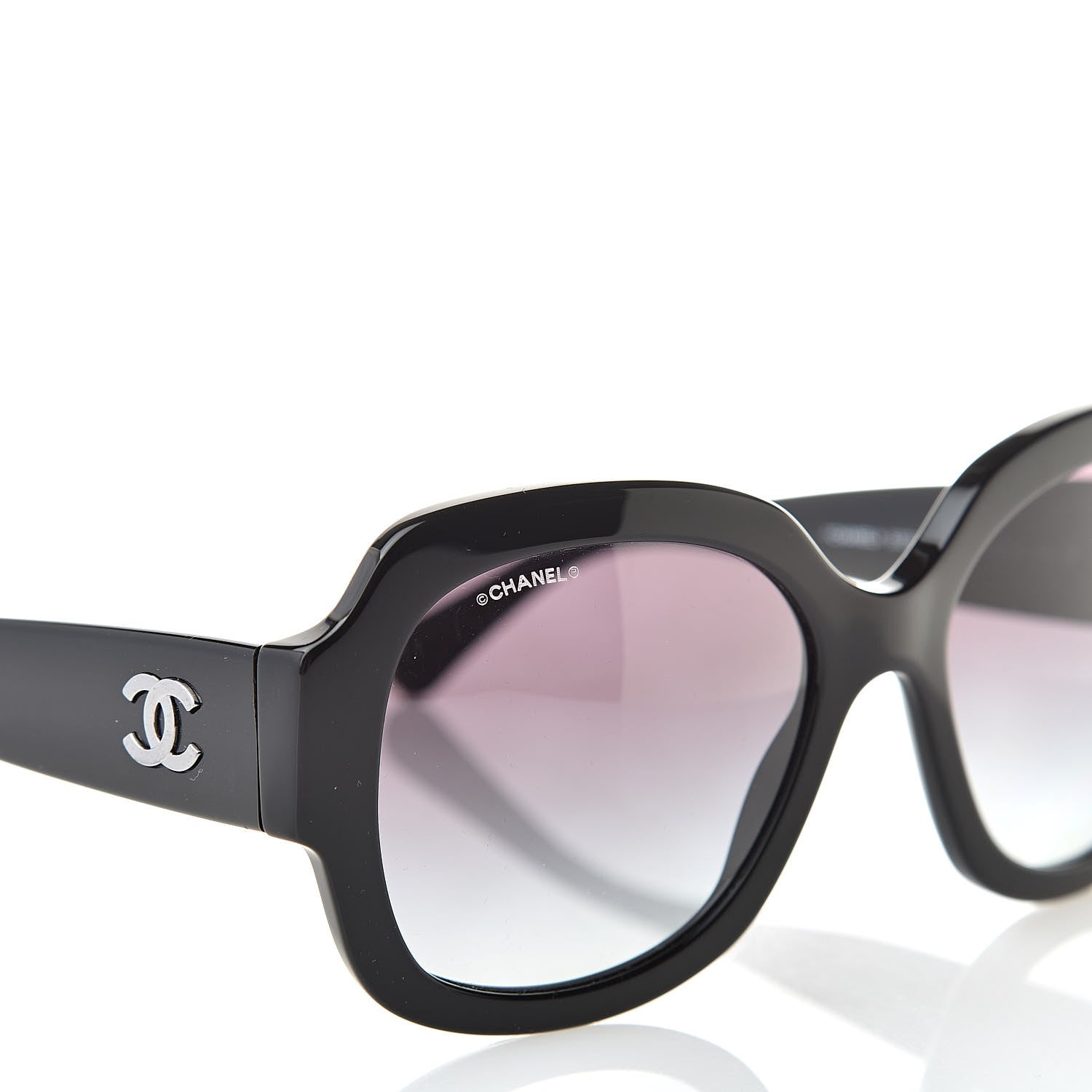 Chanel CC Sunglasses 5373 Black 7 of 8