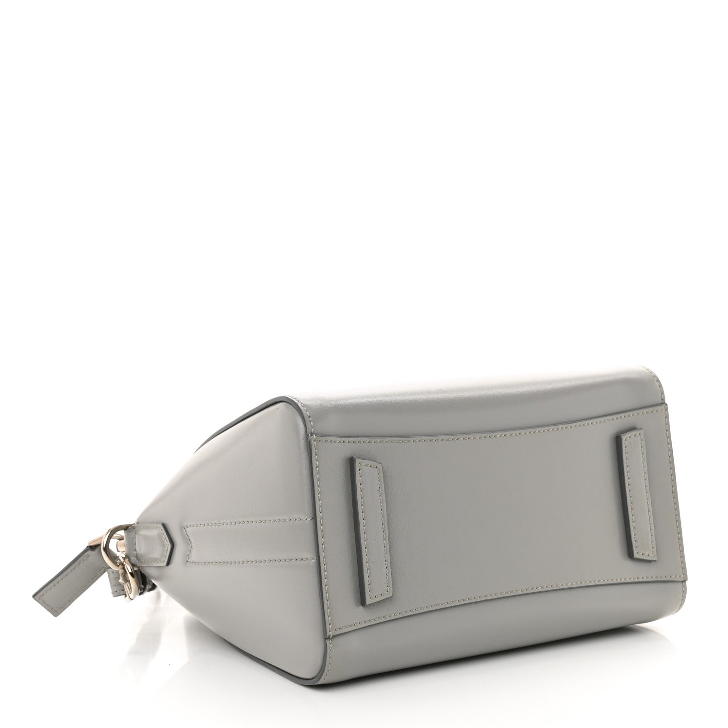 Givenchy Shiny Lord Calfskin Mini Antigona Pearl Grey 4 of 13