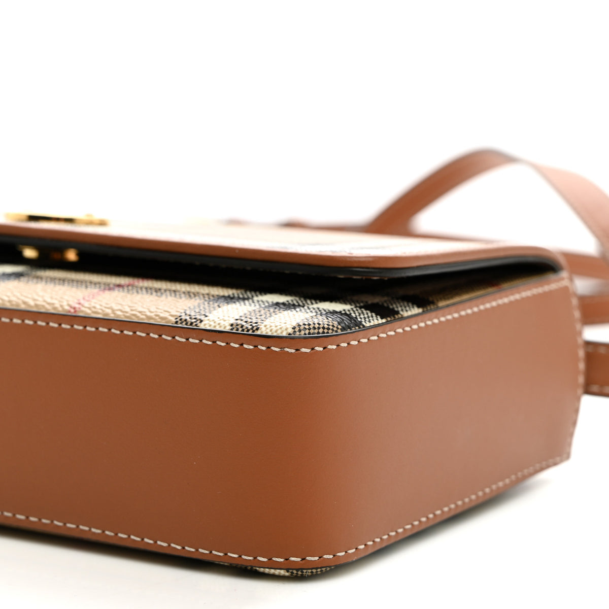 E-Canvas Vintage Check Hampshire Crossbody Archive Beige