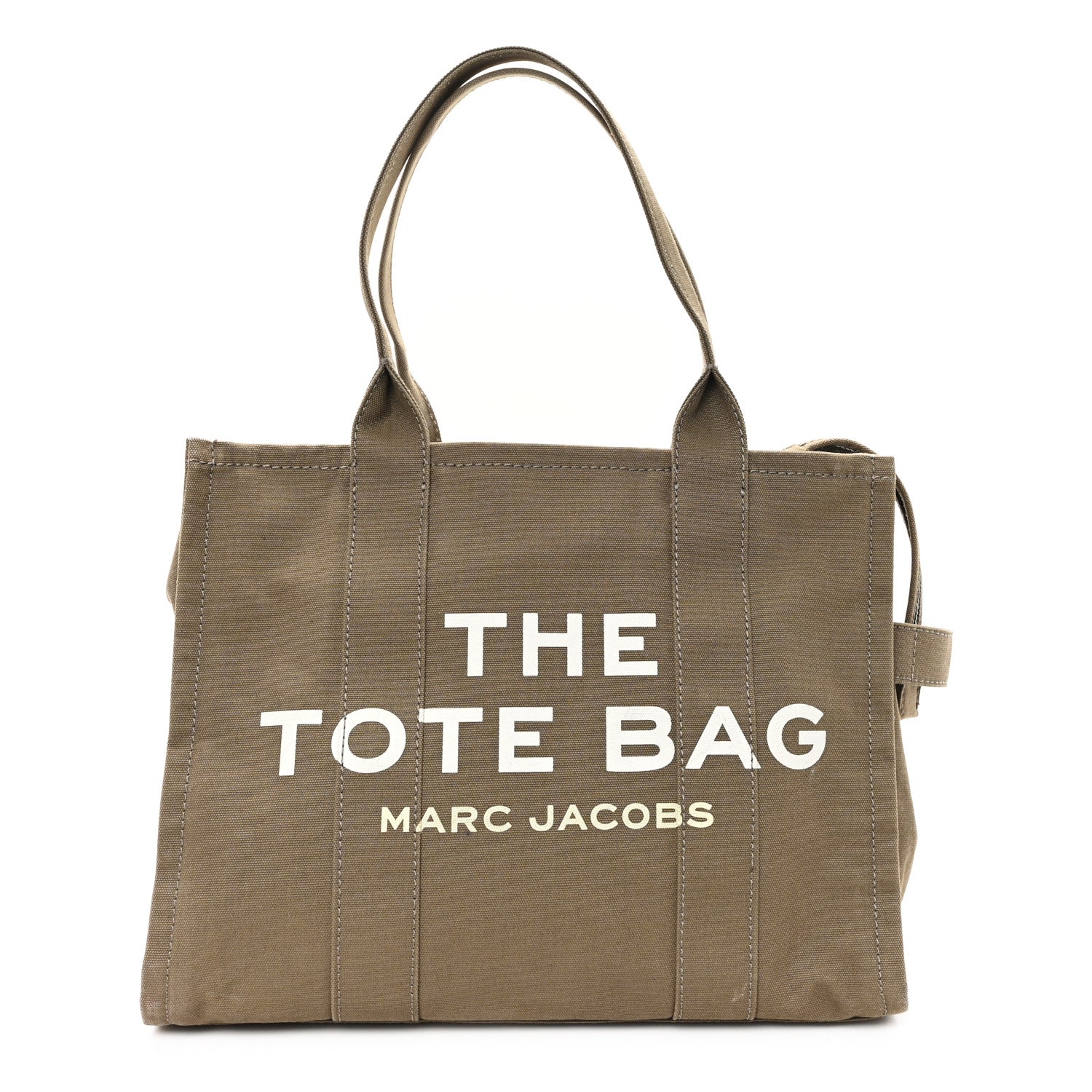 Marc Jacobs Cotton Canvas Large The Tote Bag Slate Green 1 of 13