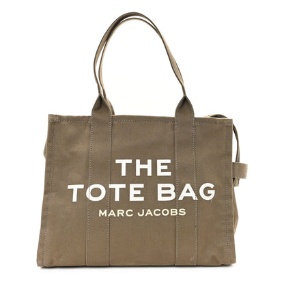 Marc Jacobs Cotton Canvas Large The Tote Bag Slate Green 1 of 13