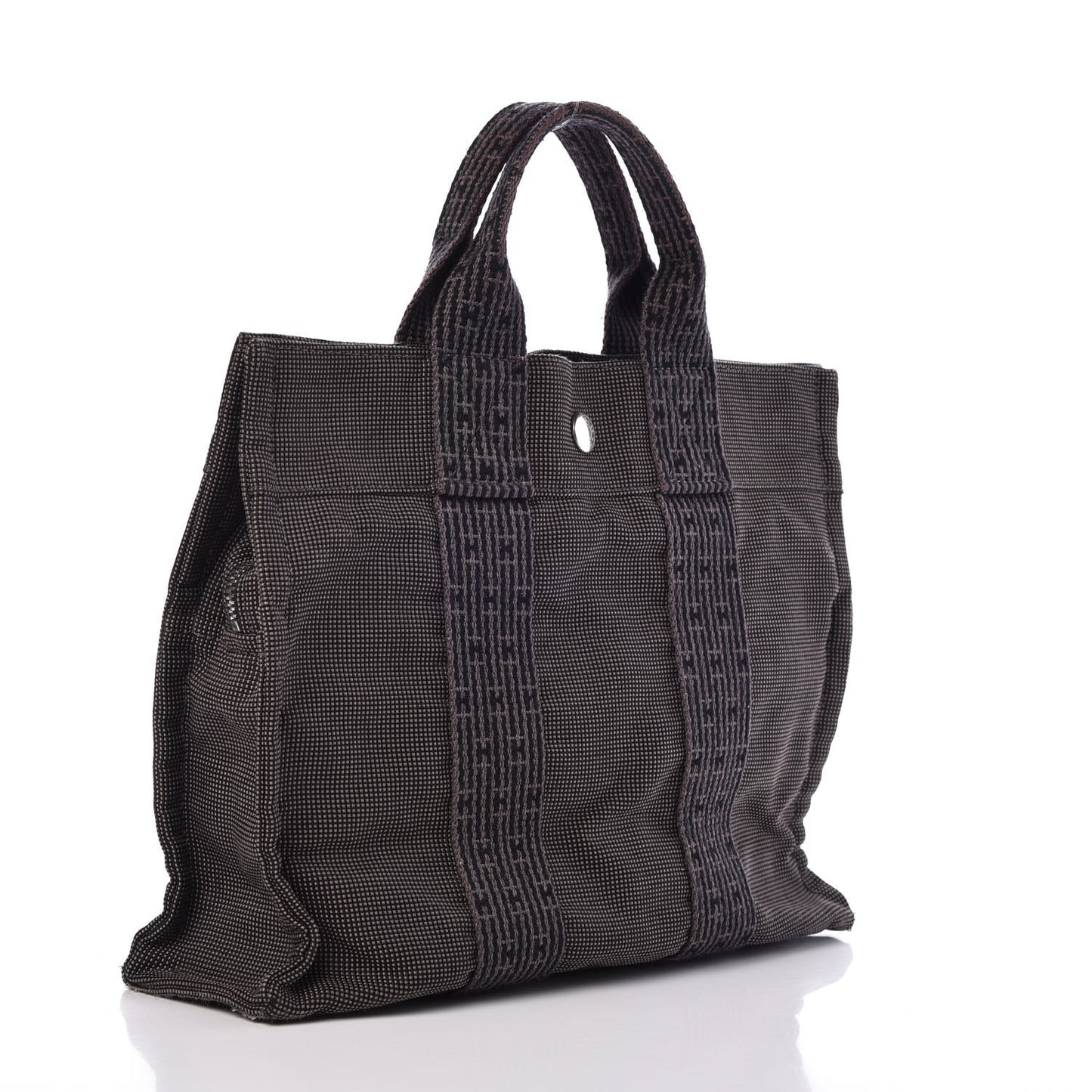 Canvas Herline PM Tote Grey