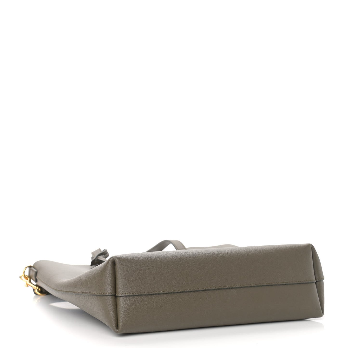 Calfskin Toy Shopping Tote Olive