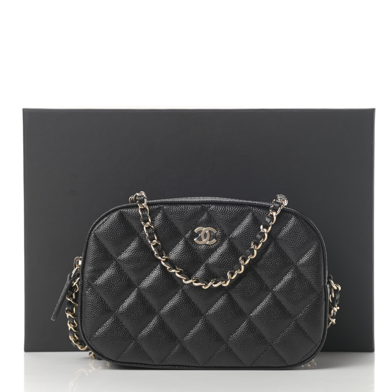 Chanel Caviar Quilted Vanity With Chain Black 11 of 11