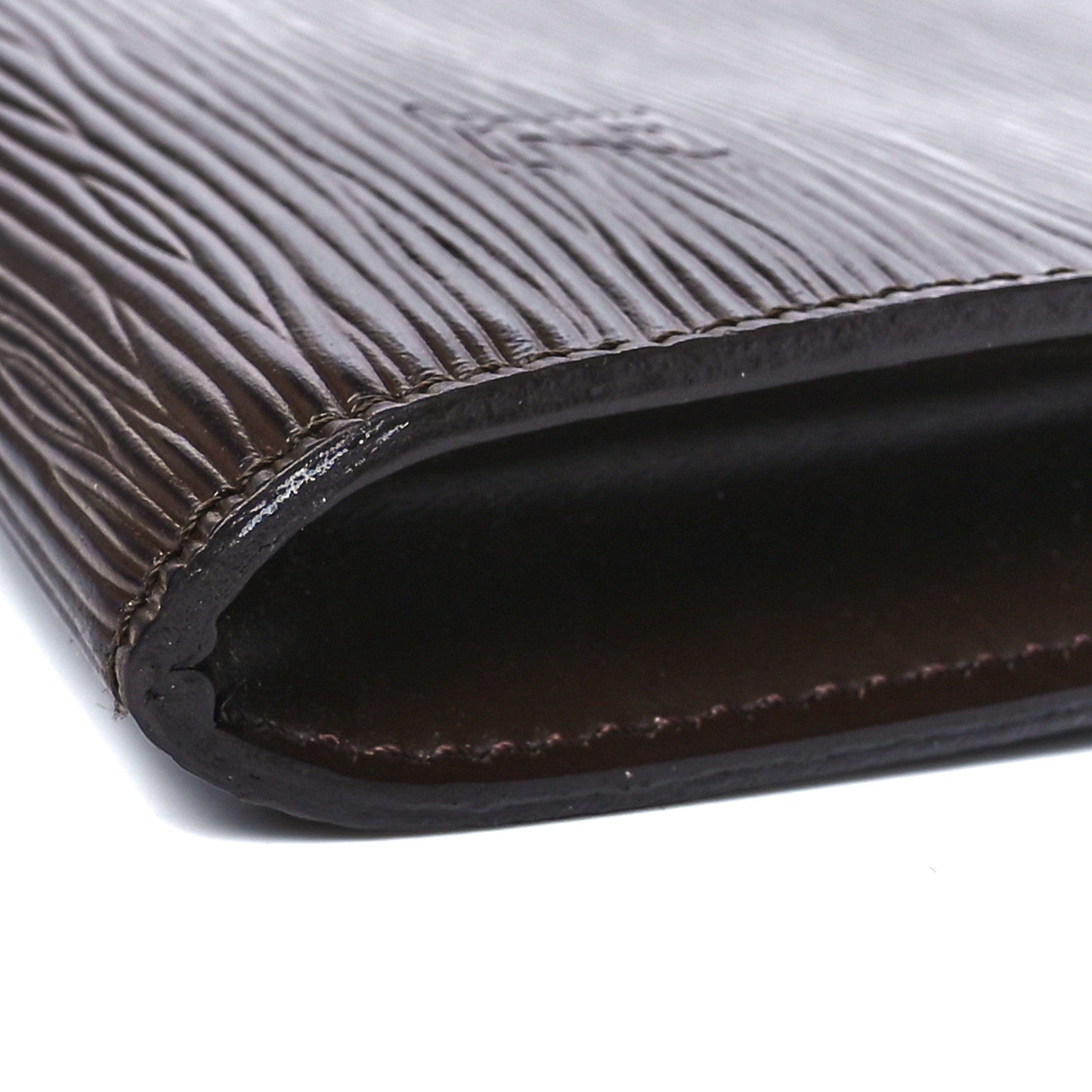 Louis Vuitton Epi Pochette Accessories 24 Moka 9 of 9