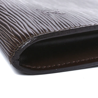 Louis Vuitton Epi Pochette Accessories 24 Moka 9 of 9