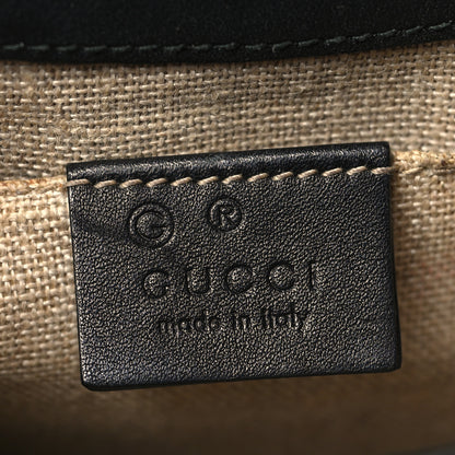 Gucci Soft Microguccissima Mini Emily Chain Shoulder Bag Black 6 of 11