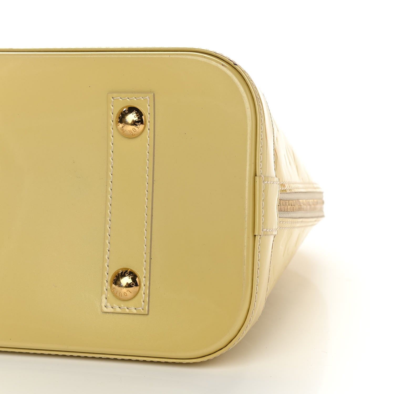 Louis Vuitton Vernis Alma PM Citrine 9 of 12