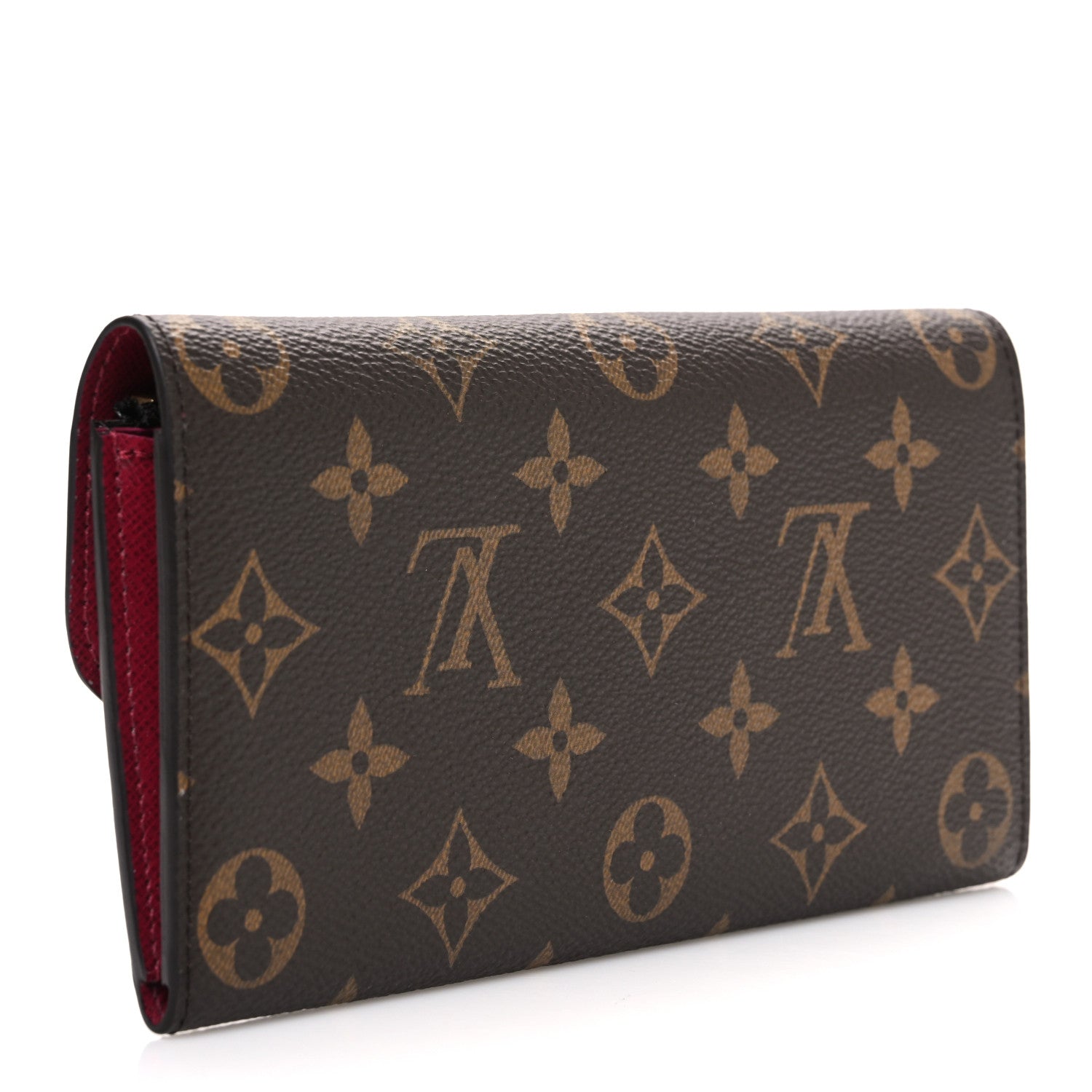 Louis Vuitton Monogram Emilie Wallet Fuchsia 3 of 6