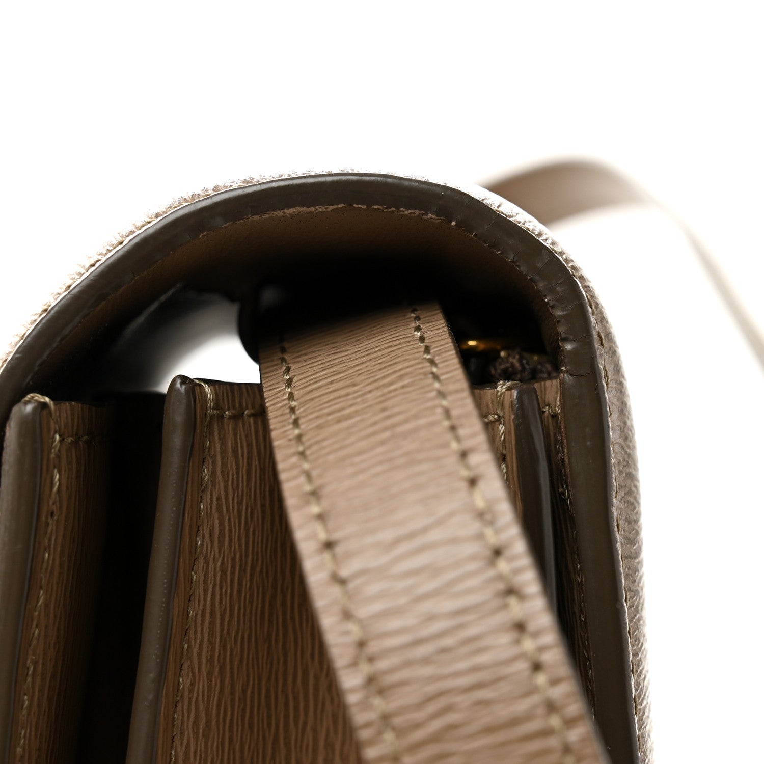 Celine Liege Calfskin Medium Classic Box Flap Bag Souris 11 of 11