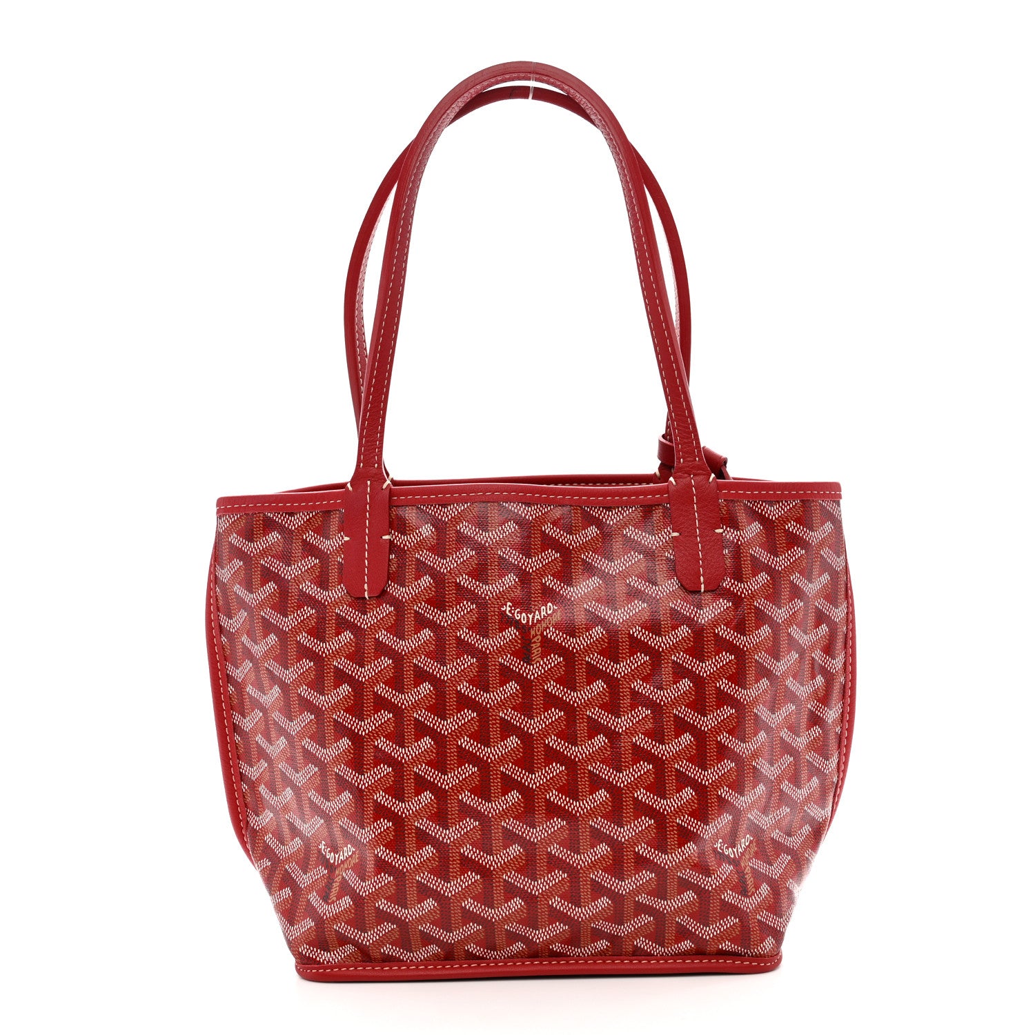 Goyard Goyardine Reversible Mini Anjou Red 1 of 19