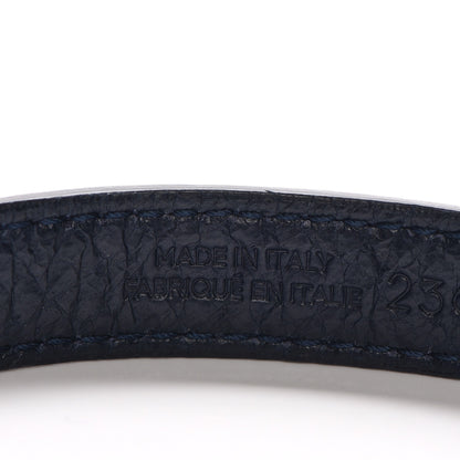 Balenciaga Agneau Arena Giant 12 Silver Hardware Triple Tour Bracelet S Bleu Obscur 7 of 16