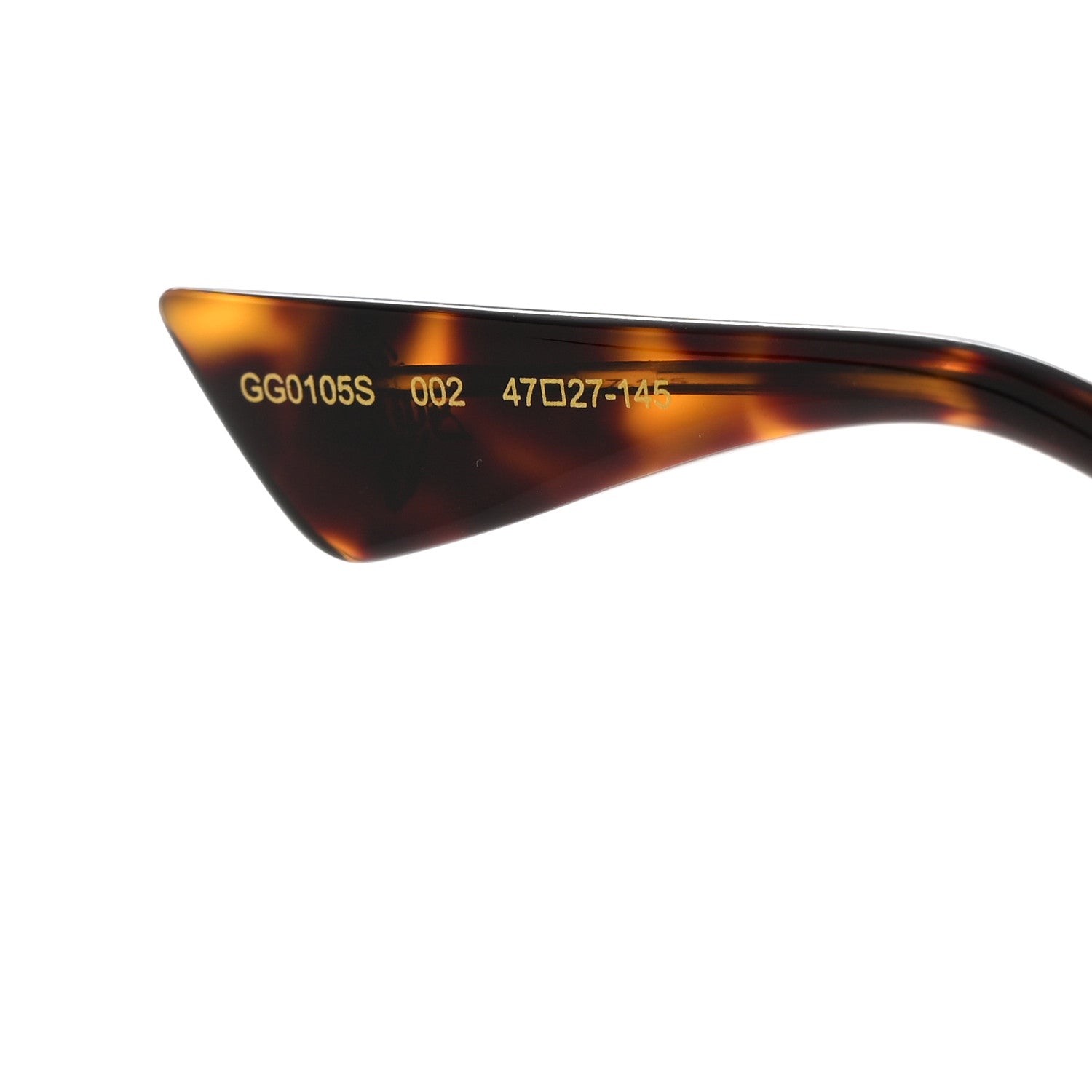 Gucci Round Frame Sylvie Web Sunglasses GG0105S Gold 7 of 8