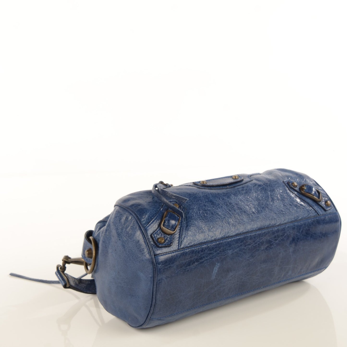Chevre Classic Hardware Mini Twiggy Indigo