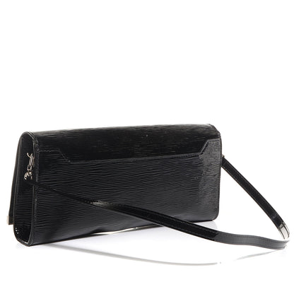 Louis Vuitton Electric Epi Sevigne Clutch Black 3 of 7