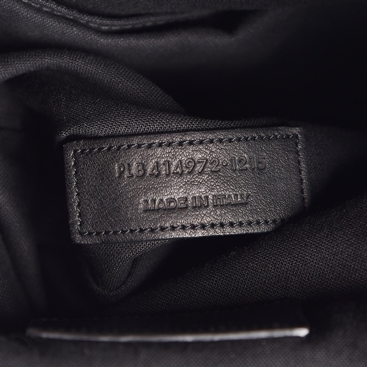 Calfskin Delave Backpack Black