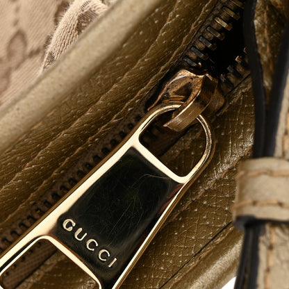 Gucci Monogram Mini Bree Tote Golden Beige 12 of 14