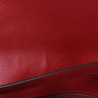 Gucci GG Supreme Monogram Medium Queen Margaret Shoulder Bag Red 13 of 13