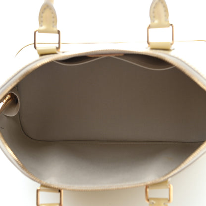 Louis Vuitton Vernis Alma PM Blanc Corail 5 of 10