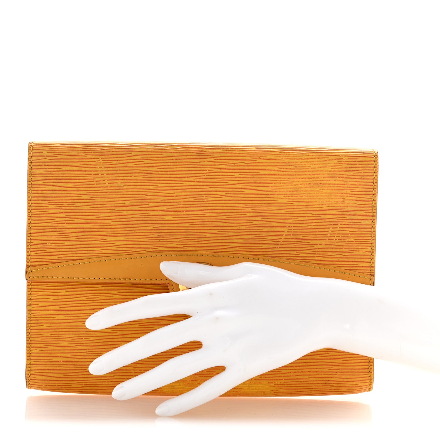 Louis Vuitton Epi Arche Pochette Yellow 2 of 15