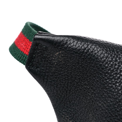 Gucci Grained Calfskin Small Logo Belt Bag Black 10 of 11