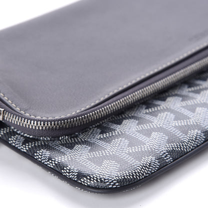 Goyard Goyardine Sainte Marie Soft Clutch Grey 7 of 11
