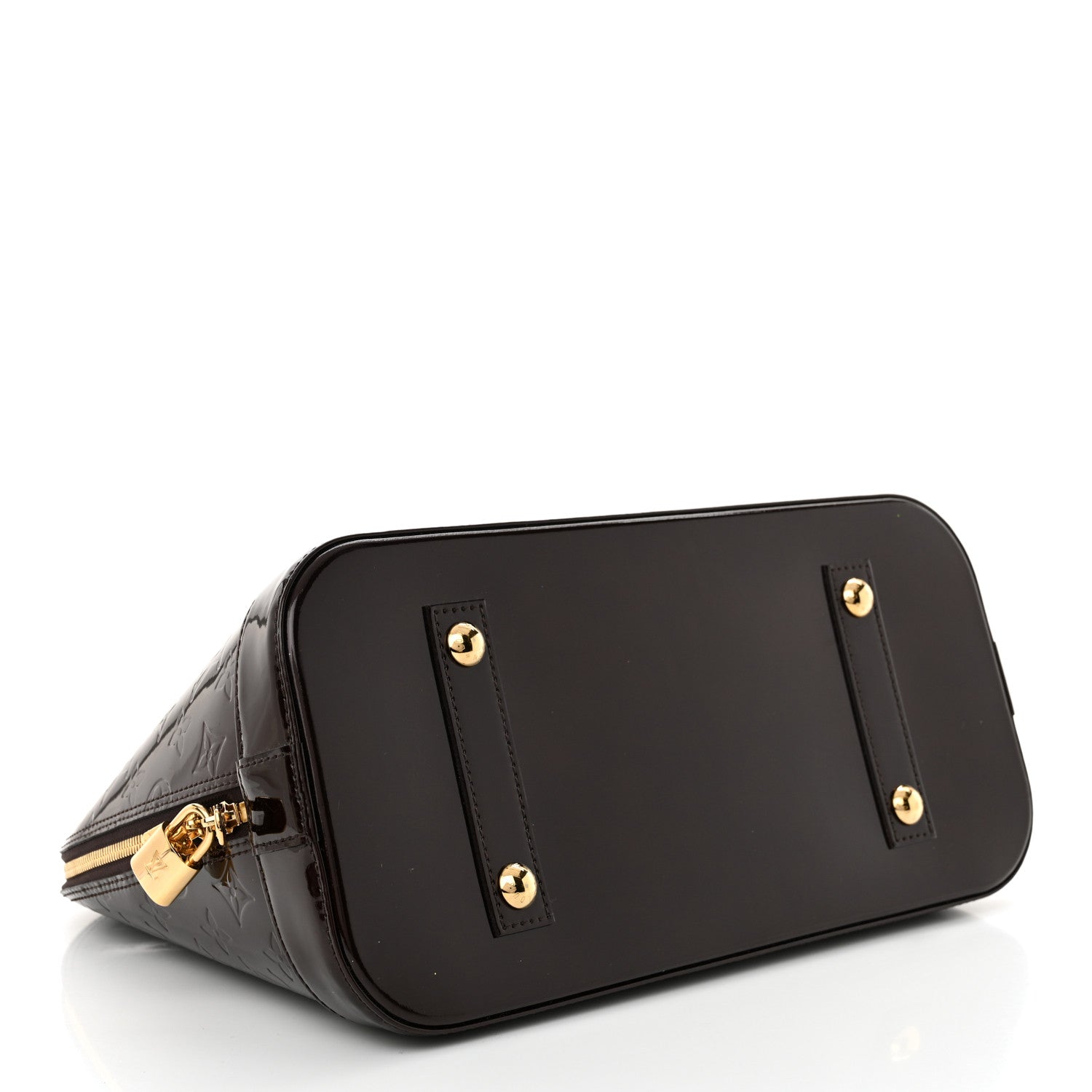 Louis Vuitton Vernis Alma MM Amarante 4 of 12