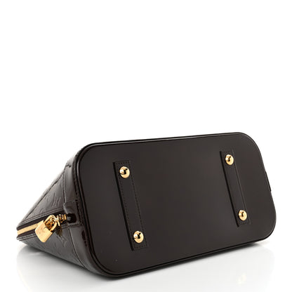 Louis Vuitton Vernis Alma MM Amarante 4 of 12