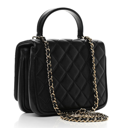Chanel Lambskin Quilted Mini Citizen Chic Flap Black 3 of 10