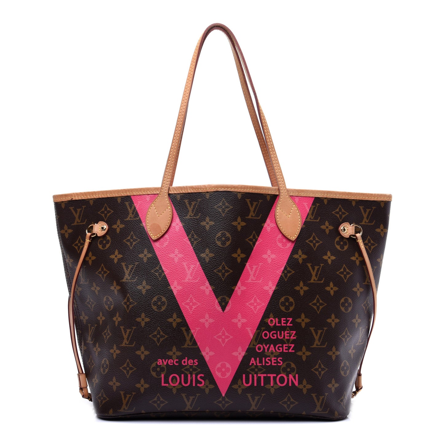 Monogram V Neverfull MM Grenade