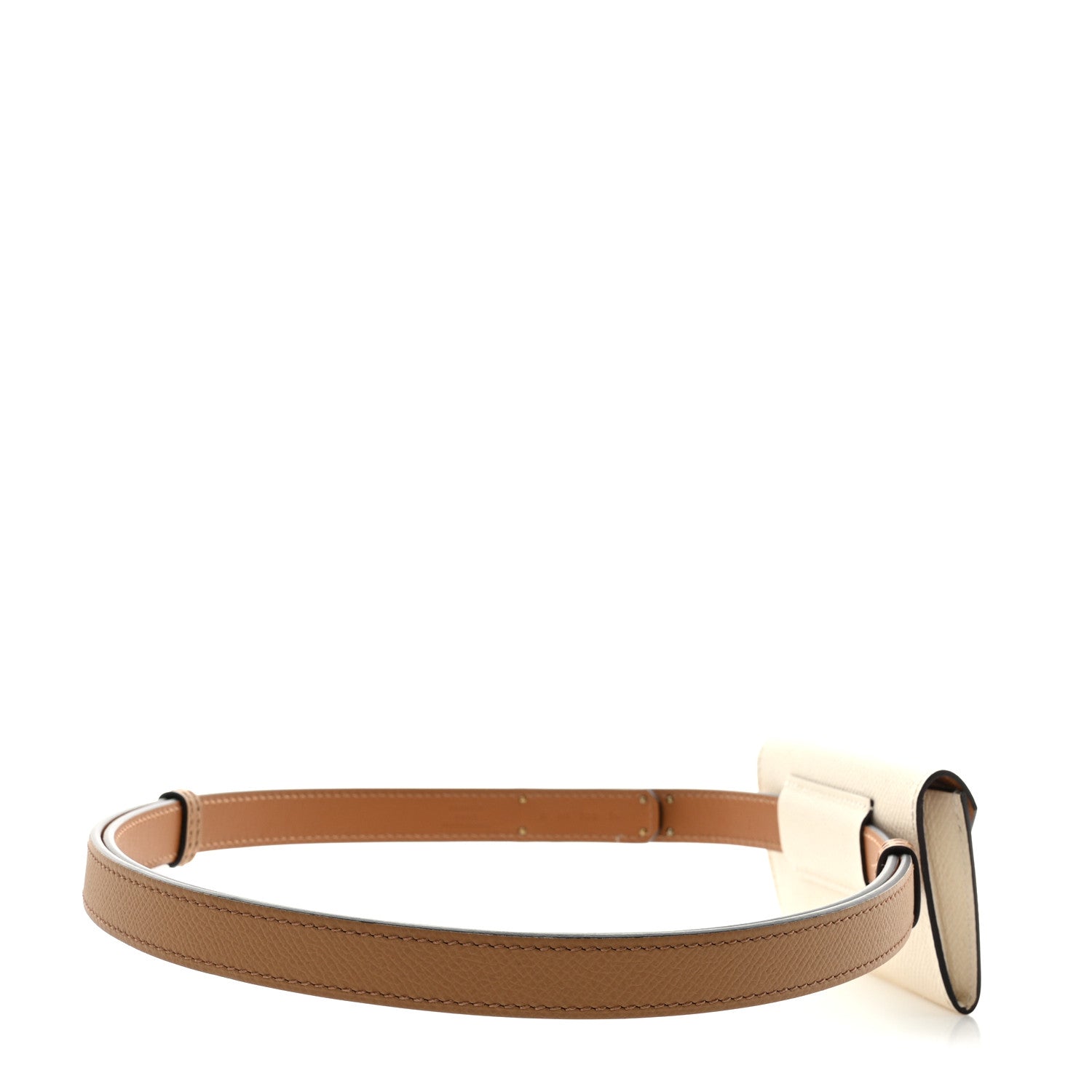 Hermes Epsom Kelly Pocket Belt Biscuit Nata 3 of 6