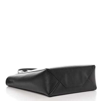 Celine Grained Calfskin Small Vertical Cabas Black 4 of 8