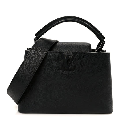 Louis Vuitton Taurillon Capucines BB Matte Black 1 of 9