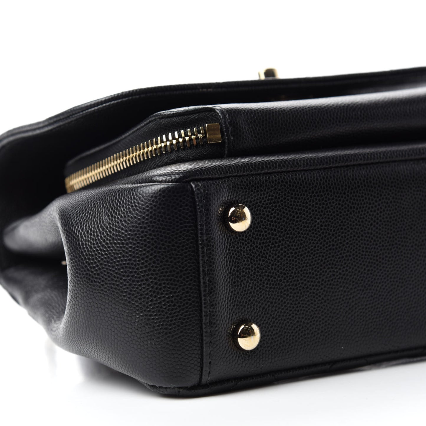 Caviar Quilted Small Business Affinity Flap Black