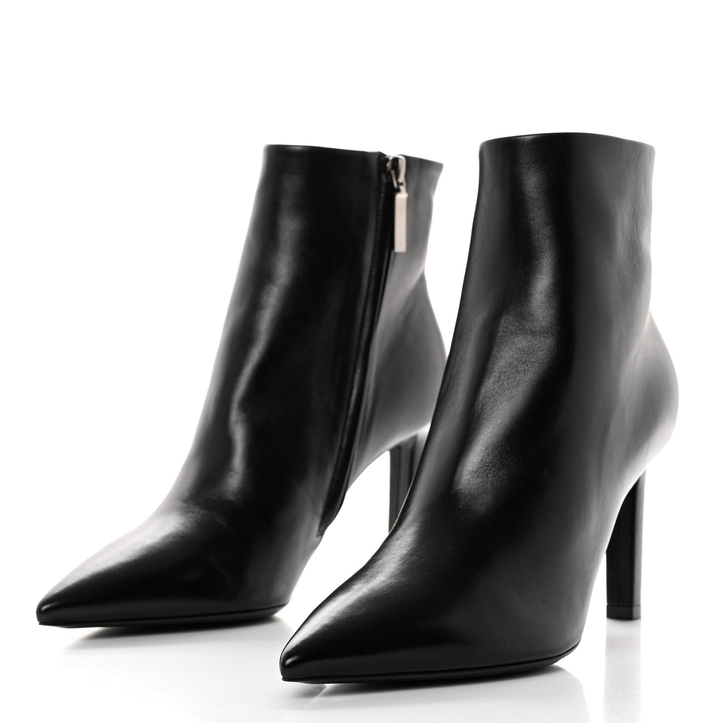 Santiago Russo Kate 85 Zip Bootie 38.5 Black