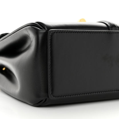 Celine Satinated Calfskin Mini 16 Top Handle Bag Black 9 of 12
