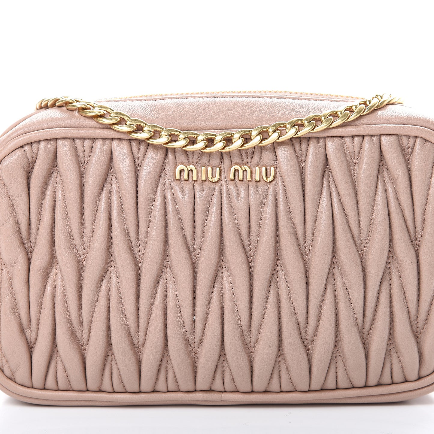 Nappa Matelasse Marsupio Belt Bag Cammeo