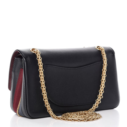 Chanel Calfskin Nude 2.55 Medals Reissue 225 Flap Navy 3 of 14