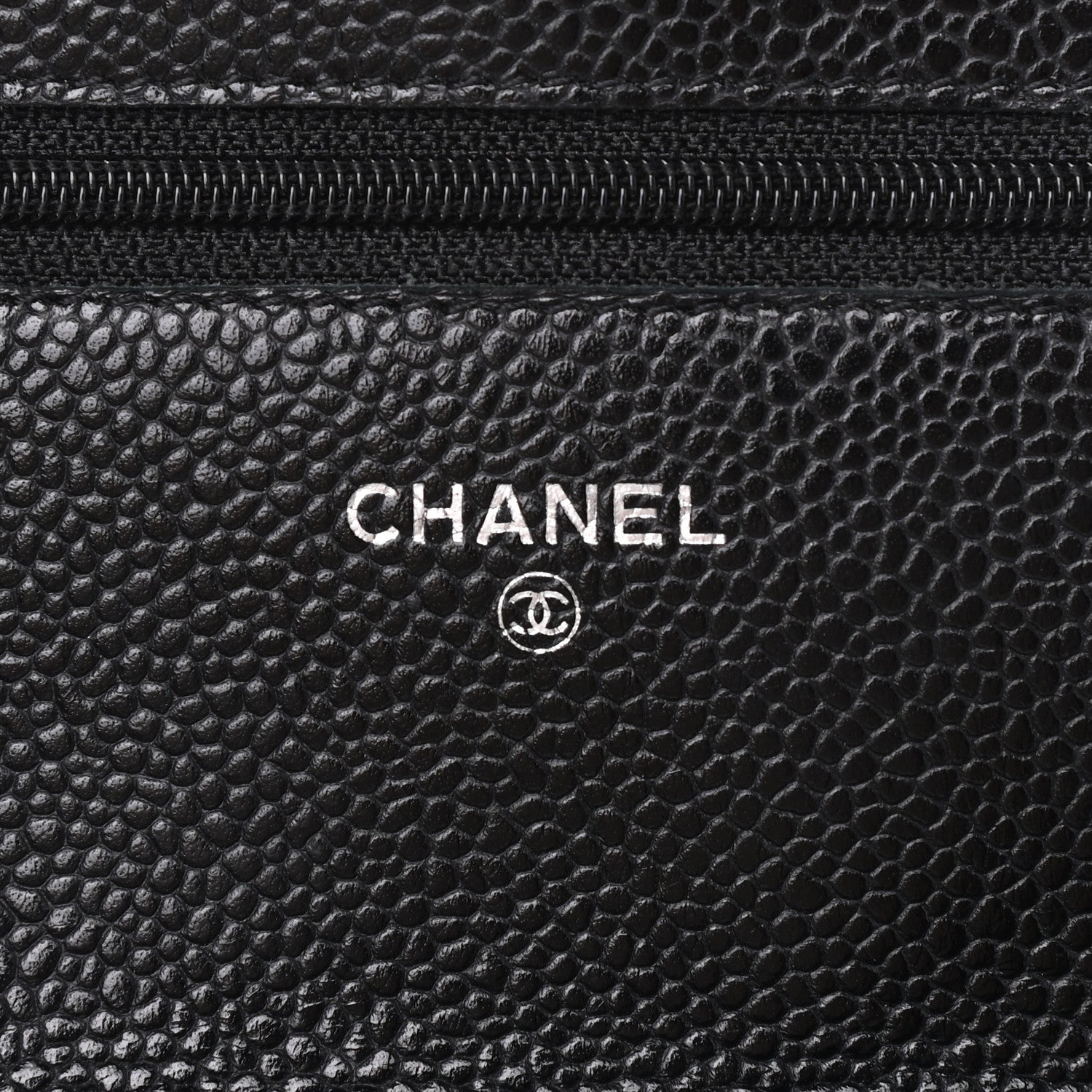 Chanel Caviar Quilted Wallet On Chain WOC Black 6 of 10