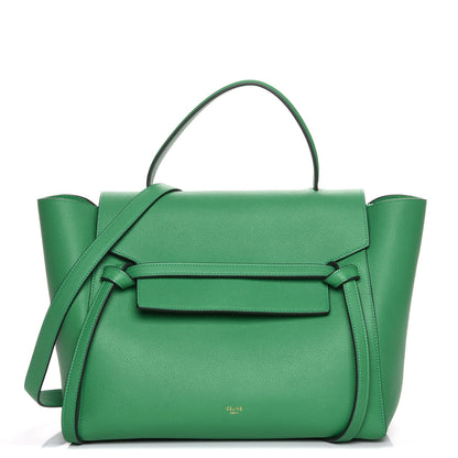 Celine Grained Calfskin Mini Belt Bag Mint 1 of 8