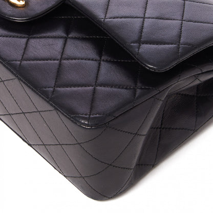 Chanel Lambskin Quilted Medium Double Flap Black 4 of 9