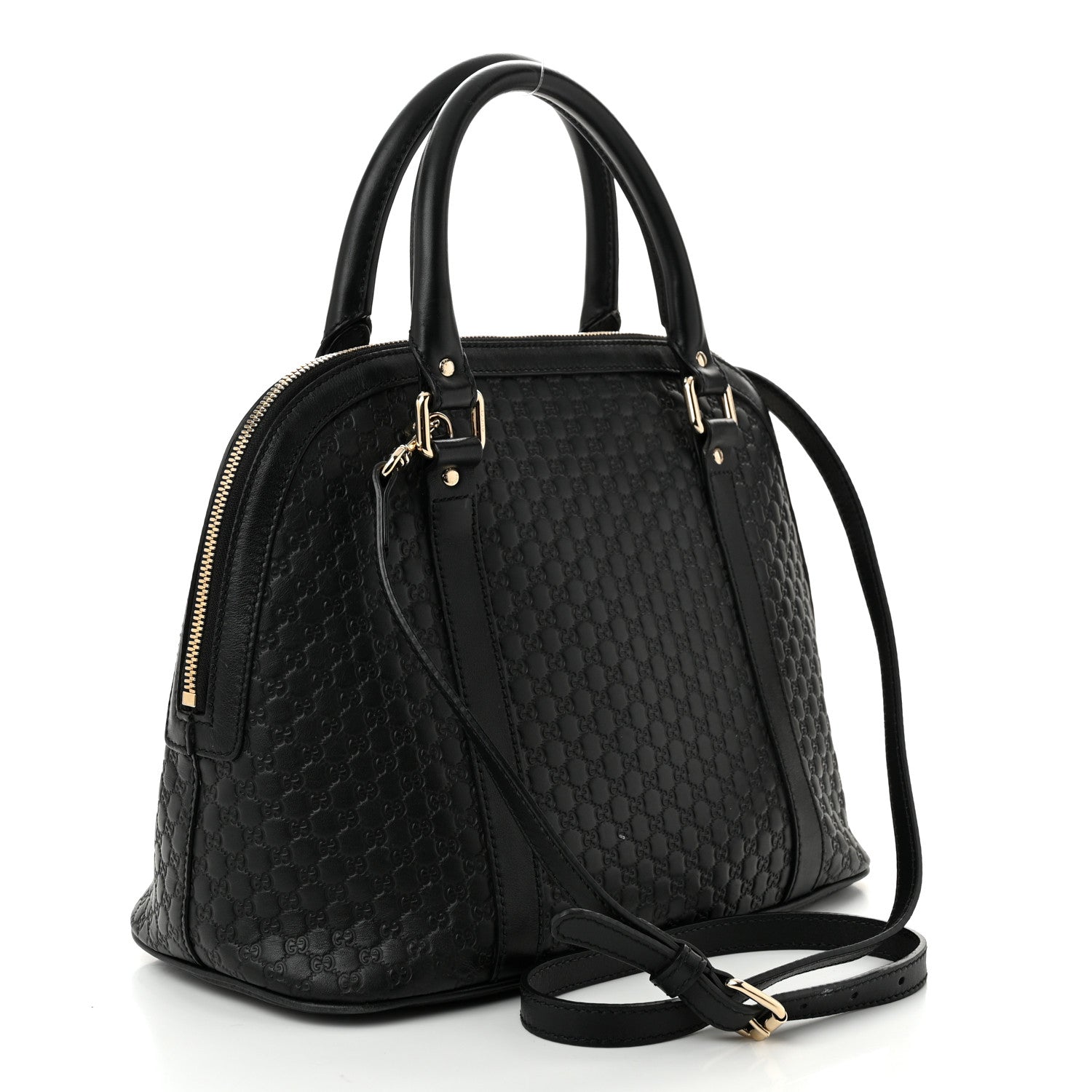 Gucci Microguccissima Medium Dome Bag Black 2 of 11