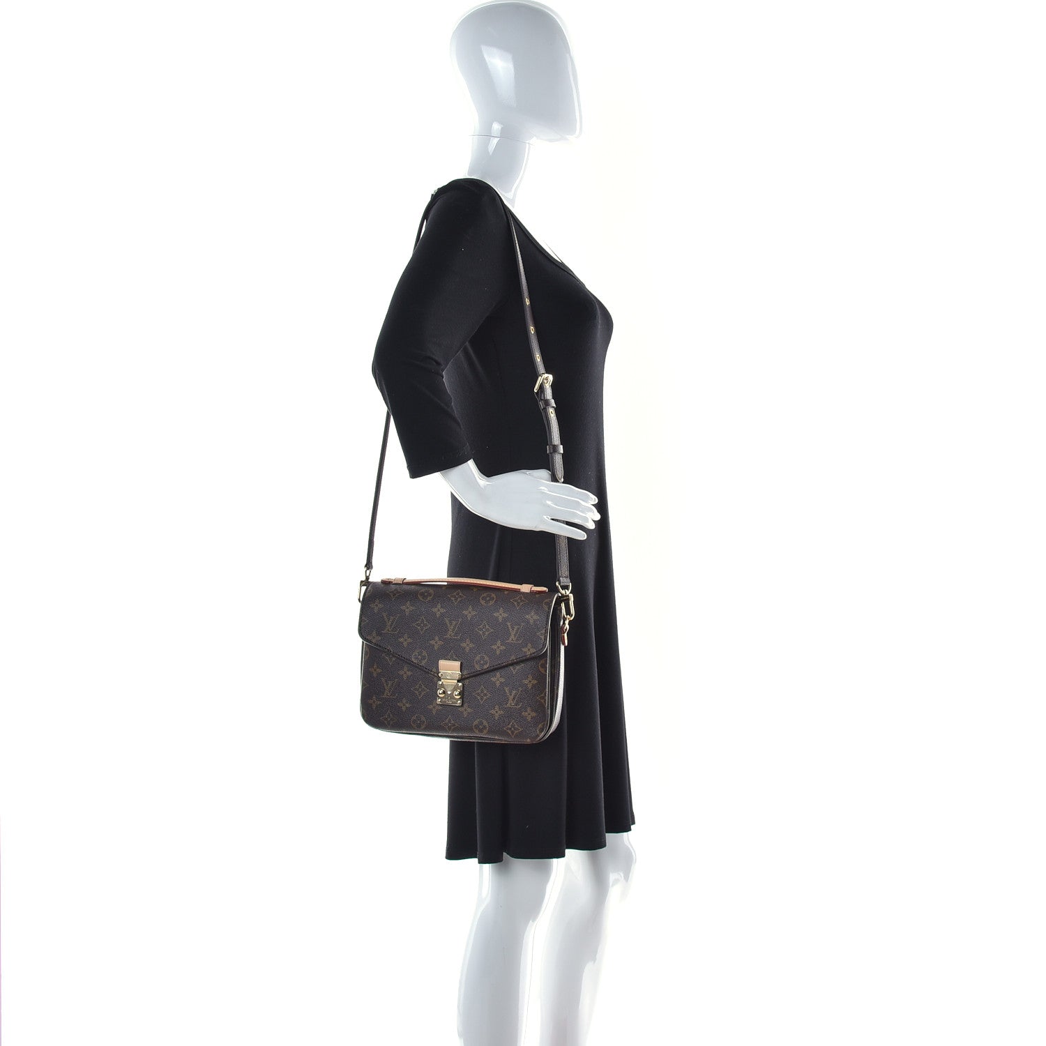 Louis Vuitton Monogram Pochette Metis 3 of 9