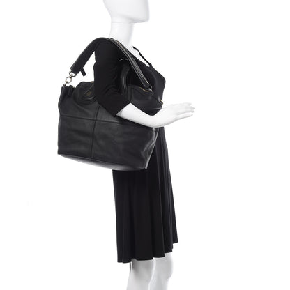 Givenchy Textured Calfskin Medium Nightingale Black 2 of 12