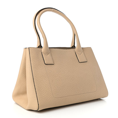 Marc Jacobs Textured Calfskin Satchel Beige 3 of 9